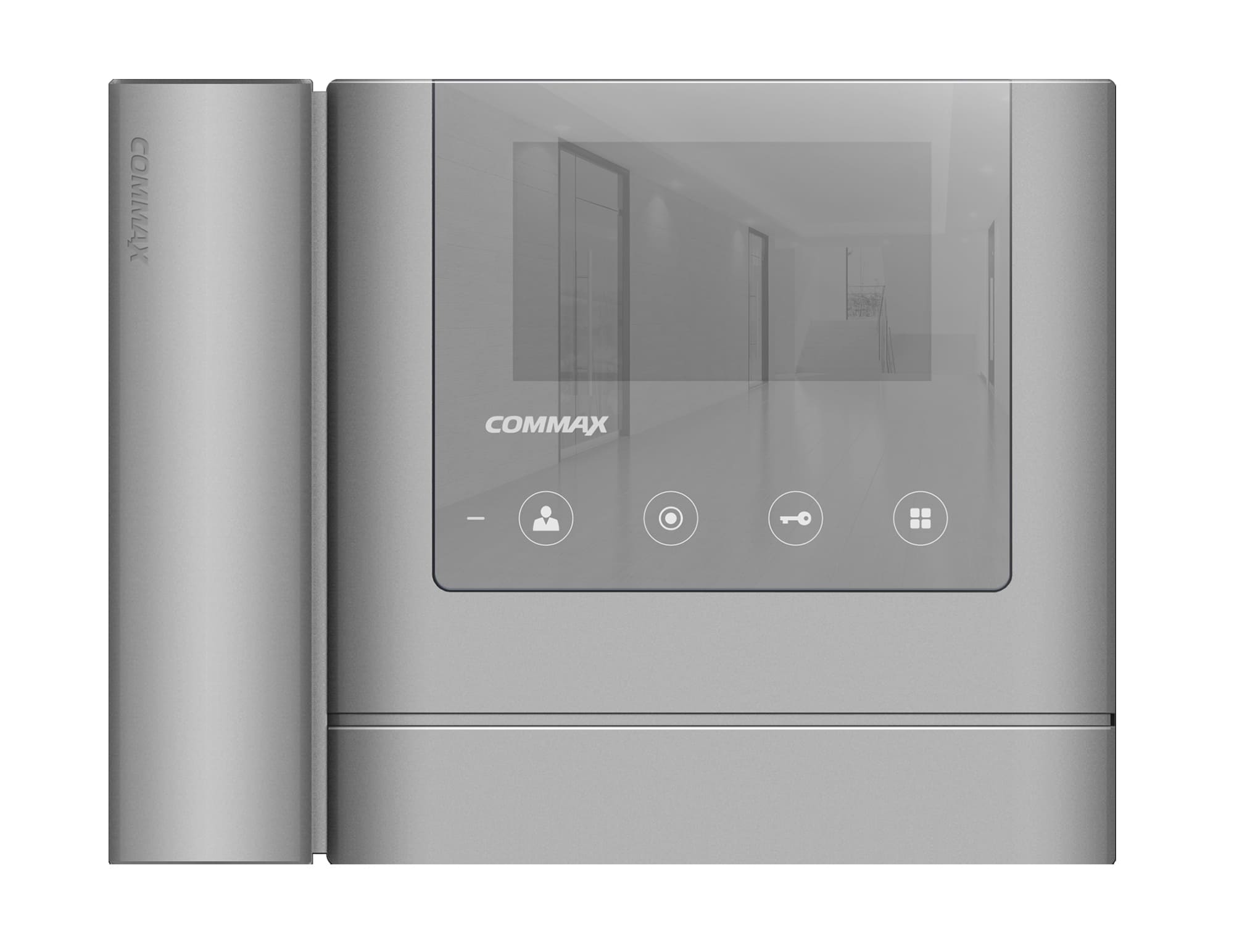 ЦВЕТНОЙ ВИДЕОДОМОФОН COMMAX CDV-43MH/VZ mirror grey